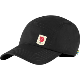 Fjällräven High Coast Lite Cap Unisex Caps, hats & beanies Black Main Front 59643